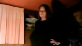 BBW Girl Ride a Dildo