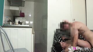 Big titted housewife films herself cuckolding her husband