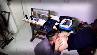 Alizz kat -At work My sexy boss fucks me for a salary increase - real camera