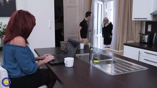 Hot modern step moms fuck lucky teens