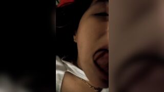 Waking her up after the New Year's party so that my rich thick cock can have breakfast