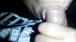 I SUCK HIS PENIS WHILE HE IS ON TOP OF MY SHAFT THAT ENDS IN MY MOUTH