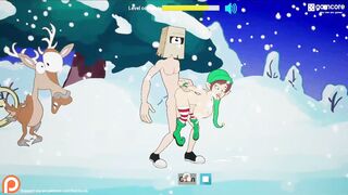 Fuckerman - Fucking Santa in the Ass in Cold Xmas Snow