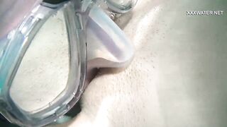 David fucks Samantha underwater hardcore