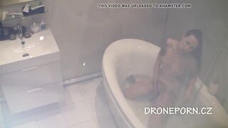 Masturbation in the bathroom