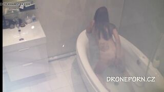 Masturbation in the bathroom