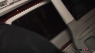 Nice Fucking In Van During A Night Trip Through Prague