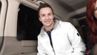Nice Fucking In Van During A Night Trip Through Prague