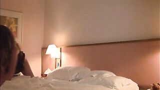 young couple fucks secretly in hotel