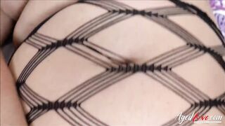 AgedLovE Hardcore Blonde Mature Interracial Sex