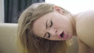 Perfect blonde loves anal sex with her boyfriend