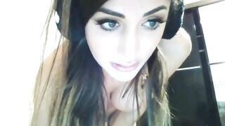 Cute Teenager with a headset