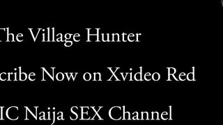 Village Outdoor Threesome - Hunter Caught me Fucking Slut