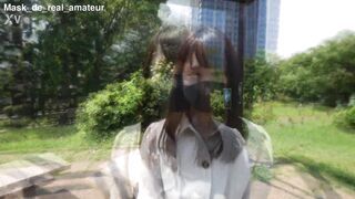 『マスクde本物素人』初撮影！！安田美○子似、色白シルキースキン中出し２回戦、『個人撮影』個撮オリジナル１５７人目