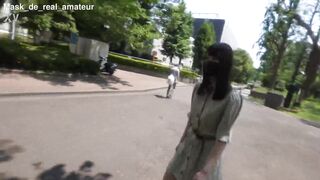 『マスクde本物素人』初撮影！！安田美○子似、色白シルキースキン中出し２回戦、『個人撮影』個撮オリジナル１５７人目