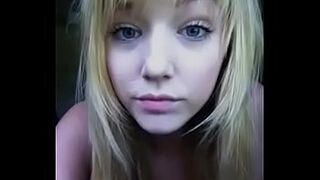 Cute Blonde Cam chat with her chatcams.life