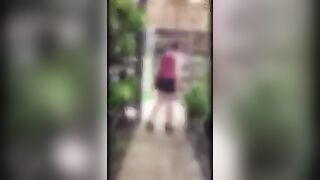 Slutty wife naked public strip