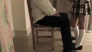 Bully spanked at home
