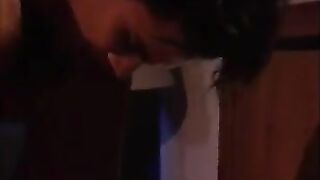 Sexy slut getting a hard cock deep inside her tight Asian pussy in bed