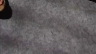Sexy slut getting a hard cock deep inside her tight Asian pussy in bed