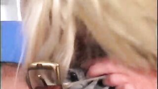 Thirsty slut Carla Poggi for cum is ready to get it on the mouth