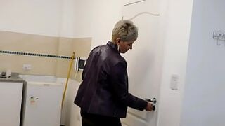 STEPMOM HOT DUE TO LACK OF DICK, MAKES HER STEPSON EJACULATE HER THREE TIMES IN HER ASS