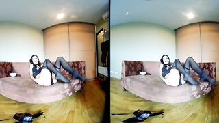 VRpussyVision.com - Teen with big tits and hot underwear JOI