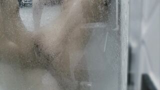 Teacher and boy fucking at shower with no condoms