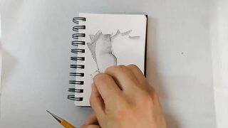 Julia Ann's Nude Hips Drawing
