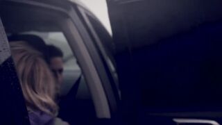 Blonde Hitchhiker Getting DPed By Big cocked Creepy Bros
