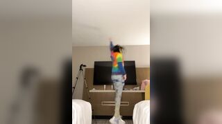 Melody Parker Having Her One Night With Gibby The Clown
