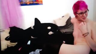 Cute trap enjoying with BF on cam