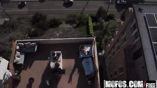 Mofos - Drone Hunter - (Jennifer White) - Beachside View