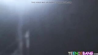 Lascivious 18yo drilled in library after POV blowjob