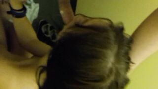 hot blowjob in public changing room