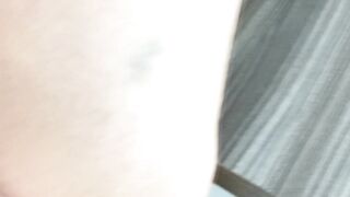 First anal video, painful, on the table