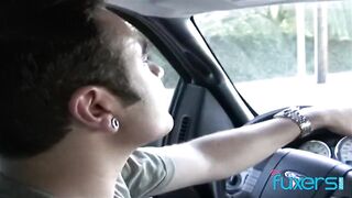 public dick sucking while driving my car