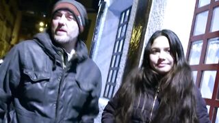 PUBLIC BLOWJOB with an inexperienced young babe!