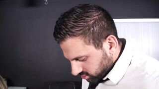 Black Stockings Secretary ANDREA DJOLY Hard Fucking
