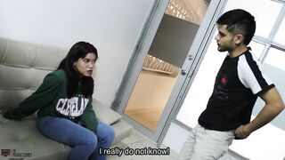 Fuck the new neighbor in my house after talking for a while - Porn in Spanish