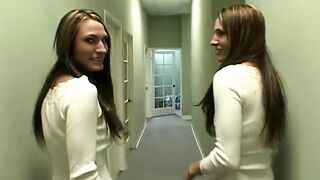 Simpson twins masturbate side by side