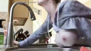 Fucking Friend’s Wife in Kitchen