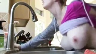 Fucking Friend’s Wife in Kitchen