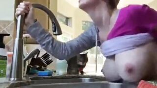 Fucking Friend’s Wife in Kitchen