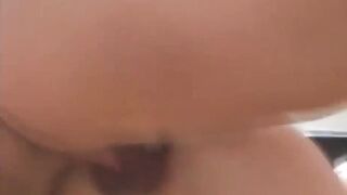 Cute rough amateur anal