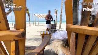 I MEET A DUMB GUY ON THE BEACH AND I ASKED HIM TO TAKE A SHOWER WITH ME AT THE HOTEL