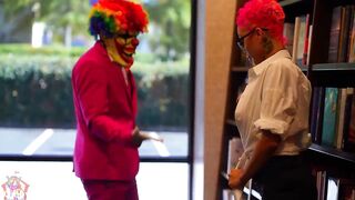 Jasamine Banks Gets Horny While Working At Barnes & Noble and Fucks Her Favorite Customer