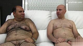 Horny hard gangbang