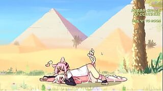 Max The Elf [Pornplay Hentai game] Ep.2 elf turn into a girl and fucked by both holes with naughty succubus