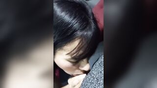 Alone in her room she ends up with the cock inside